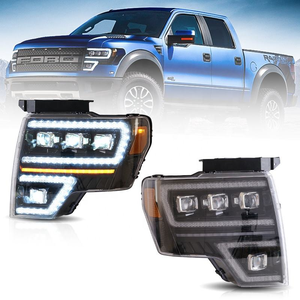 Phare LED AURON DRL pour Ford Raptor F150 2009-2014, accessoires automobiles, 36W 6000K, ajustement universel, phare homologué DOT - Product Image 4