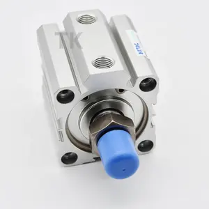 Pneumatic Cylinders Airtac AirTAC ACQJ40x20-20SB ACQ Series Double Acting Compact Cylinder