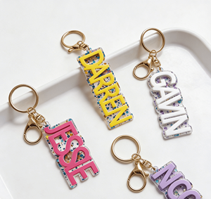 Llavero con Nombre Personalizado, Llavero <span class=keywords><strong>de</strong></span> Letras del Alfabeto Acrílico DIY <span class=keywords><strong>de</strong></span> Moda, Gran Venta en <span class=keywords><strong>Shein</strong></span> Temu - Product Image 2