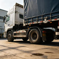 Poteaux latéraux robustes pour semi-remorque à suspension à ressorts pour le transport de marchandises transfrontalier