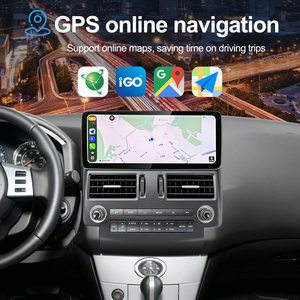 NaviHua Nouveau lecteur multimédia pour voiture Android 12,3 pouces avec écran tactile et navigation CarPlay pour Infiniti FX35 FX45 2003-200 - Product Image 5