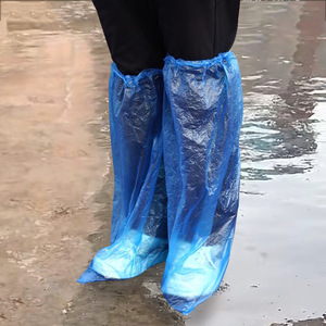 Fundas de zapatos transparentes impermeables al por mayor de fábrica, fundas de zapatos desechables a prueba de lluvia, impermeables para rafting al aire libre. - Product Image 1