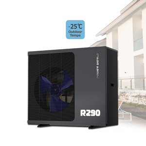 Power World high copd r290 pompe à chaleur 11kw EVI mono lock DC onduleur conduit source d'air pompe à chaleur - Product Image 1