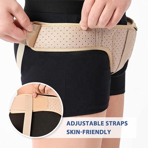 Logo quantité minimale de commande bas personnalisé soins de santé néoprène élastique réglable bandage ombilical inguinal <span class=keywords><strong>ceinture</strong></span> de soutien hernie pour adultes - Product Image 2
