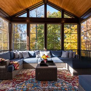 Porte de Sun Room Toit incliné Petite Serre Incurvée Aluminium <span class=keywords><strong>Solarium</strong></span> Sunroom Fenêtres Autonomes et Maisons en Verre - Product Image 4