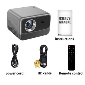 Proyectores H10 Android 10 2/16GB, Proyectores Portátiles Inalámbricos para el Hogar, Mini Proyector Inteligente Android 11 con Bluetooth 5.0, WIFI6, 1080P HD, LED - Product Image 1
