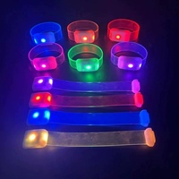 Bracelet LED personnalisé avec logo pour événements, bracelet lumineux pour événements festifs, concerts et musique