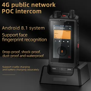 XH-26 Zello GPS 와이파이 IP 안드로이드 PTT 휴대 전화 무전기 SIM 카드 4 그램 LTE POC 인터콤