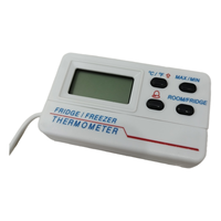 Thermomètre pour réfrigérateur avec alarme haute/basse fonction d'enregistrement Min Max.