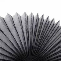 Moustiquaire plissée en fibre de verre au design moderne personnalisé avec technologie de maille plissée