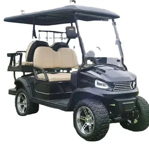 4 Person 72v electric lifted golf cart off road buggy with lithium battery