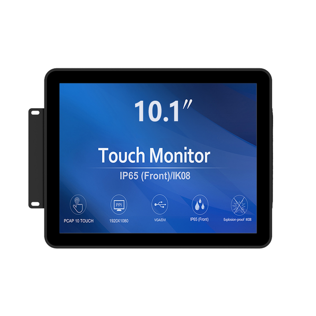 For 10.1" 10-Point Touch Panel Capacitive PCAP Industrial Open Frame Touch Screen Monitor New USB Serial DVI 1280x800 Resolution