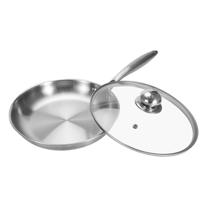 Padella in acciaio inossidabile pentole di alta qualità <span class=keywords><strong>3</strong></span> strati padella - Product Image 3