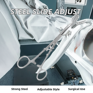 Blush Surgical - Mesa de Exploración Ginecológica Manual de Acero Inoxidable con Deslizador Ajustable, Mejor Precio, Aprobada por CE e ISO - Product Image 2