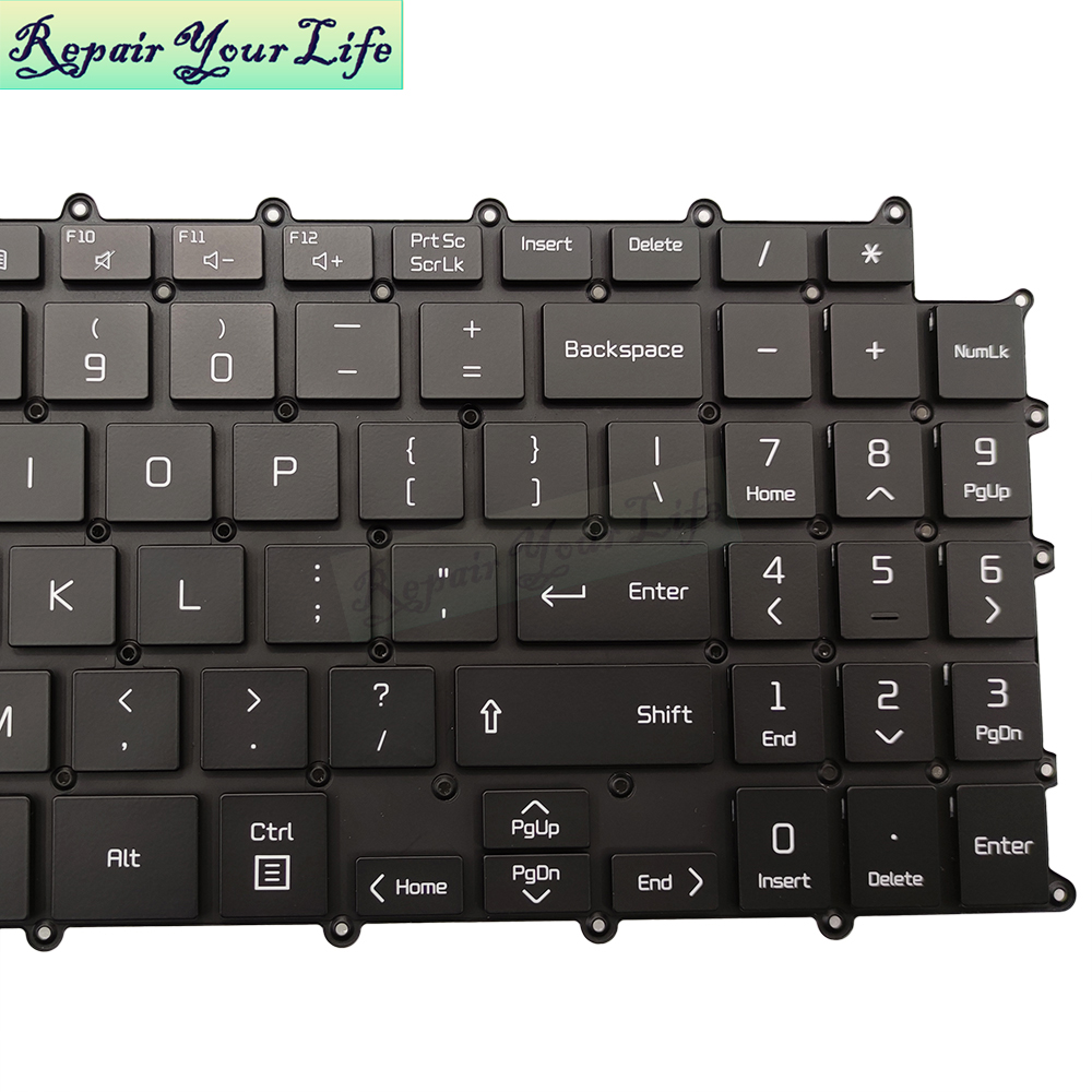 US English Backlit Keyboard for LG Gram 15Z90P 15Z90P-N 15Z90P-G
