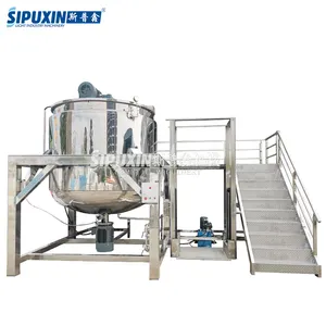 5000L Hot Sale Mixing Equipment Emulsify Tank Industrial Blender With Agitator For Liquid Chemical