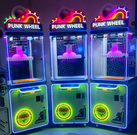 Mini machines de jeux d'arcade à pièces pour porte-clés, accessoires pour enfants, distributeur automatique, lecteur de cartes, machine à poupées