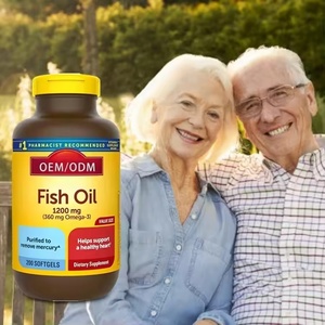 อาหารเสริม โอเมก้า รสเลมอน น้ำมันปลาโอเมก้า 3 แบบแคปซูลนิ่ม ปราศจากกลูเตน 1000 มก. ซอฟต์เจล - Product Image 3