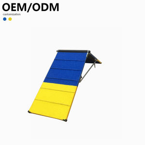 छोटे मध्यम आकार के आउटडोर चपलता प्रशिक्षण उपकरण कस्टम प्लास्टिक ए-बोर्ड कुत्ते प्रशिक्षण पेशेवर ए-फ्रेम फैशन - Product Image 1