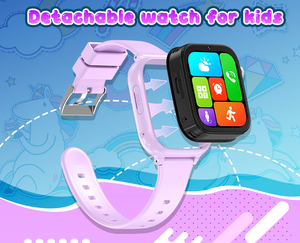 Montre Connectée Intelligente <span class=keywords><strong>Portable</strong></span> pour Enfants avec GPS et Téléphone 4G, pour Garçons et Filles - Product Image 6