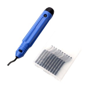 Hand Held Deburring Knife Nb1100 Manual Edge Trimming Chamfering Tool With 10 Blades Per Box - Product Image 2