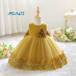 MQATZ Elegante Mädchenkleider für 3 bis 10 Jahre, Kinder Party Mädchen Prinzessin Kleider, Blumenkleider Ballkleid AL0006 - Product Image 6