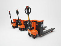 Chariots à palettes électriques tout-terrain de 3 tonnes, nouvelle construction en acier, pour la vente au détail et l'industrie de la restauration