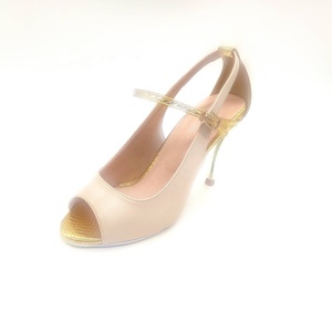 Magnifiques chaussures de danse EvkooDance, nouvelle marque, cuir brun, pour femmes, professionnelles, <span class=keywords><strong>tango</strong></span>/flamenco, talons hauts, talon de 9,0 cm, doublure en coton - Product Image 5