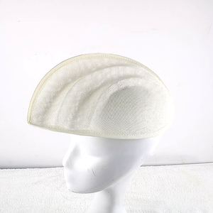 DIY New Shape Women Sinamay <strong>Hats</strong> Base Royal <strong>Ascot</strong> Linenette Meniscus Fascinator <strong>Hat</strong> Base - Product Image 5