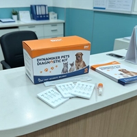 Prueba Rápida Combinada en Cassette para Detección de Dirofilaria/Ehrlichia/Anaplasma/Babesia en Perros, Kit de Prueba para Garrapatas OEM ODM Dynamiker Pets DNP-031 5-10