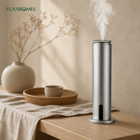 Diffuseur d'arômes de bureau LUXAROMES en alliage, nébuliseur sans eau 100 ml, couverture 500 m³, contrôle par application, OEM pour hall d'hôtel