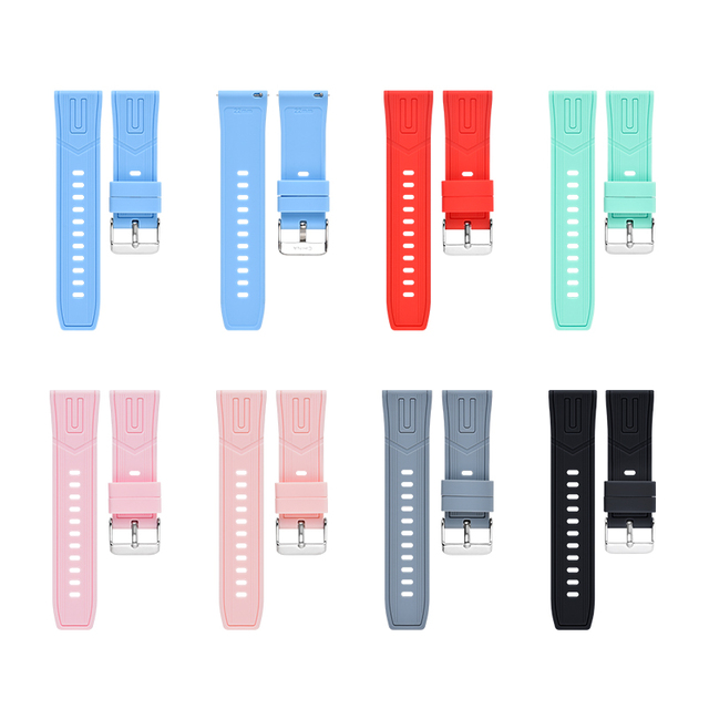 Silicone Sport Watch Band 22mm Smartwatch Accessory with Soft and Smooth Features