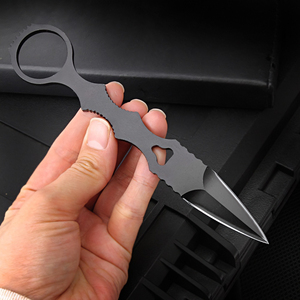 Cuchillo para Exteriores 4Cr13 de Alta Dureza y Larga Duración, Afilado, para Senderismo, Defensa Personal y Corte de Frutas, en Stock, Compatible con OEM - Product Image 5