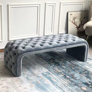<span class=keywords><strong>Banc</strong></span> de fin de lit de luxe minimaliste de style américain, <span class=keywords><strong>banc</strong></span> <span class=keywords><strong>d</strong></span>'<span class=keywords><strong>entrée</strong></span> <span class=keywords><strong>d</strong></span>'hôtel moderne et classique pour chaussures, <span class=keywords><strong>banc</strong></span> de salon élégant à <span class=keywords><strong>vendre</strong></span> - Product Image 5