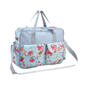 Модная дизайнерская сумка из микрофибры для детских подгузников, дорожная сумка для мамы