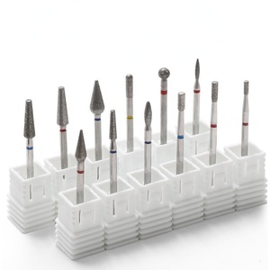 Bán Buôn Giá Lớp Biểu Bì Quay Burr 2.35Mm Nga Làm Móng Tay Kim Cương Bóng Móng Tay Khoan <span class=keywords><strong>Bits</strong></span> Đối Với Chuyên Nghiệp Móng Tay Máy Khoan - Product Image 1