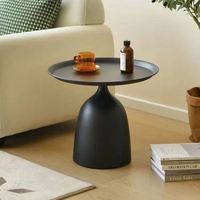 Table d'appoint minimaliste italienne avec étagères, table d'appoint de canapé, pour salon domestique, luxe léger et créatif