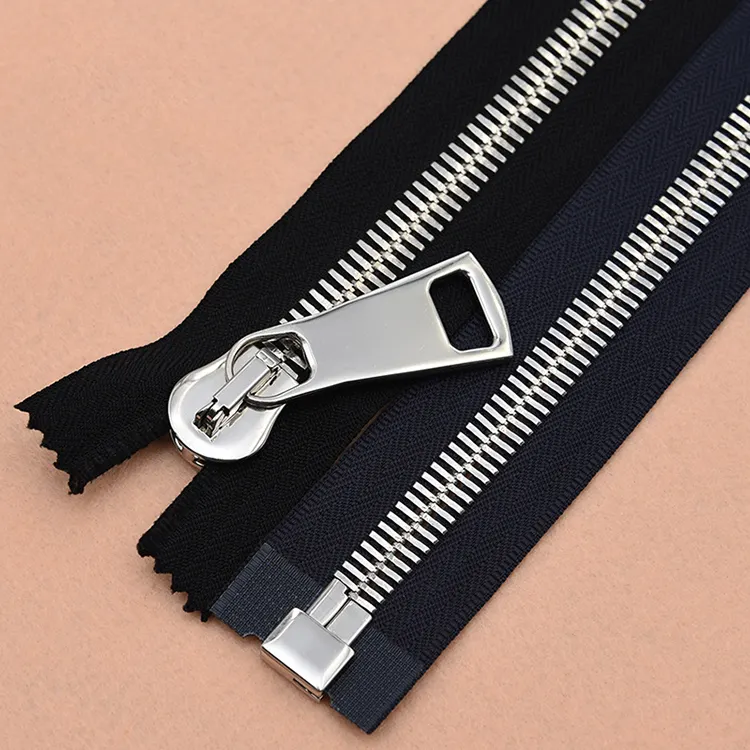 #15 Big Teeth Metal Polished Brass Zippers for Bags