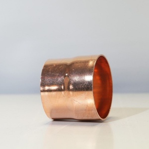 Pure <b>Copper</b> Equal-Diameter Welded Straight Coupling - Product Image 1