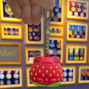 3D Silikon Cartoon Anime Gummi Schlüssel anhänger, Schlüssel ring, Kawaii-Schlüssel anhänger, Hohe Qualität, Kunden spezifisch