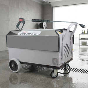 เครื่องล้างรถแรงดันสูงแบบน้ำร้อน/น้ำเย็น  โครเมียม  รุ่น Dass PW 200 H 380V รับประกัน 2 ปี 1000-1500W 5MPa - Product Image 3