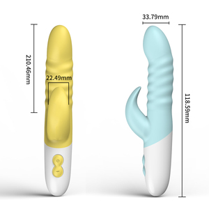 Juguetes Sexuales para Adultos MELO, Vibrador Dildo, Juguete Sexual de Doble Varilla, Vibrador Conejo para Masturbación, Utensilios Sexuales para Adultos, Vibrador para Mujeres - Product Image 6