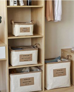 Bathliving Room Storage Foldable Fabric Basket Modern Bedroom Home Furniture - Product Image 3