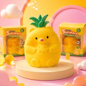 Nuevo Juguete Sensorial Antiestrés de Peluche Gigante de Durazno y Piña con Relleno de Harina, Juguete para Apretar con Caja de Color, 2026 - Product Image 1