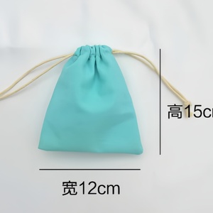 Customized Recyclable <b>Canvas</b> <b>Drawstring</b> <b>Bags</b> Durable 15x20cm Eco-Friendly Small Jewelry <b>Bags</b> for Bulk Wholesale Promotion Event - Product Image 3