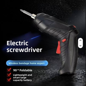 <span class=keywords><strong>Taladro</strong></span> <span class=keywords><strong>Atornillador</strong></span> Eléctrico Inalámbrico Recargable <span class=keywords><strong>con</strong></span> Batería de Litio Plegable, <span class=keywords><strong>con</strong></span> 3.5 Nm de Torque Máximo, para Uso Doméstico y Bricolaje - Product Image 6