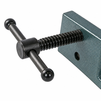 Étau de perceuse à colonne à profil bas, largeur de mâchoire 4 po, ouverture de mâchoire 4 po, profondeur de mâchoire 1-1/2 po, étau d'usinage compact pour usage en atelier