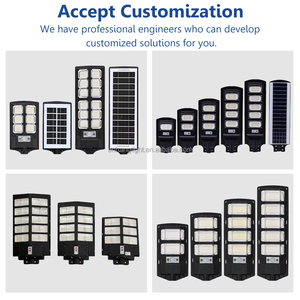 Đèn pha năng lượng mặt trời ngoài trời hiện đại thiết kế mới 65W 100W 200W 400W 800W, chống thấm nước, sử dụng nguyên liệu <span class=keywords><strong>LED</strong></span> - Product Image 4