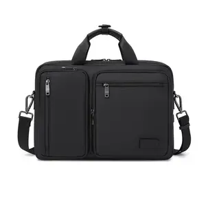 Guangzhou manufacturer ready ship blank logo stocks waterproof 15.6 inches business laptop bags for men