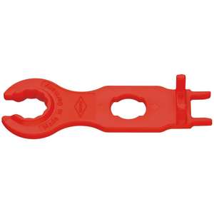 KNIPEX 97 49 66 2 jeux d'outils de montage pour connecteurs de câbles solaires MC4 (Multi-Contact) 115 mm (carte libre-service/blister) - Product Image 1